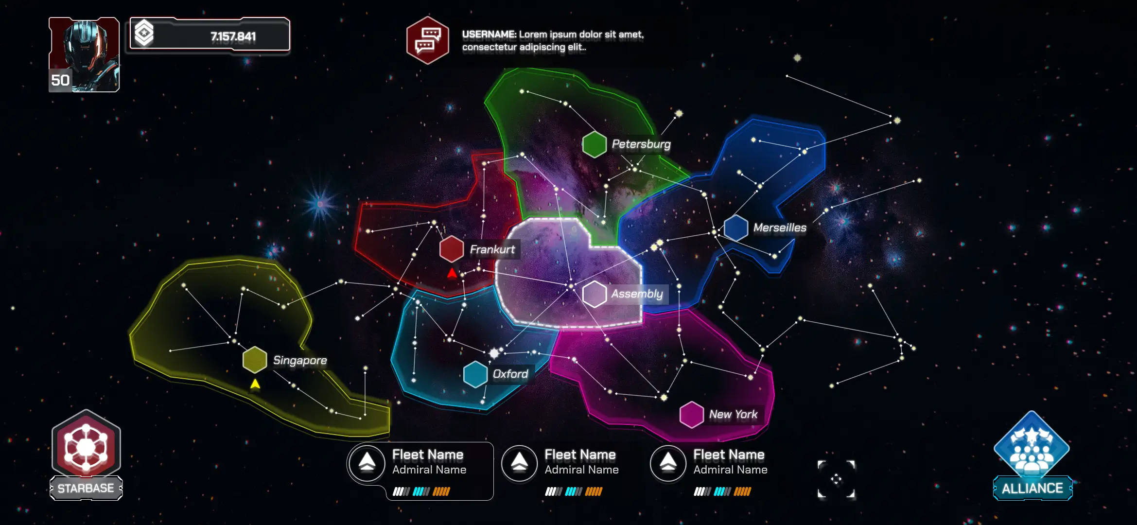 The Galactic Map as of 2400